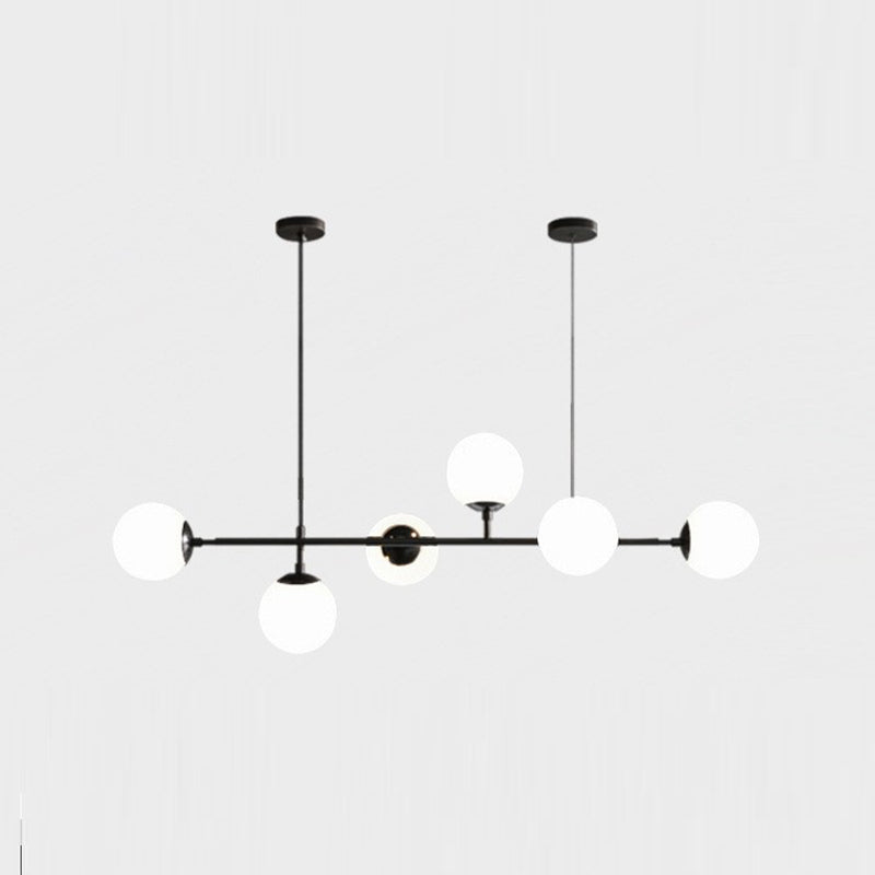 Global Island Lighting Fixture 6 Lights Modern for Dining Room