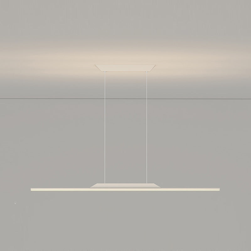 Linear Island Pendant Lights Modern Metal 1 Light for Dining Room