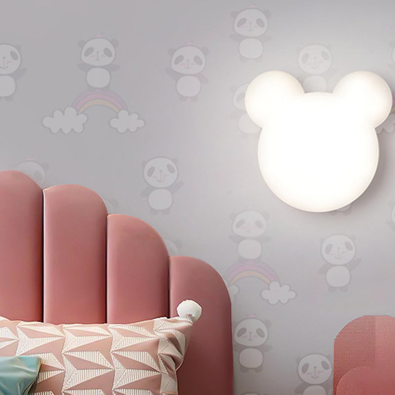 Modern Bear Shape Wall Light Sconces 1 Light Wall Lighting Fixtures for Dining Room