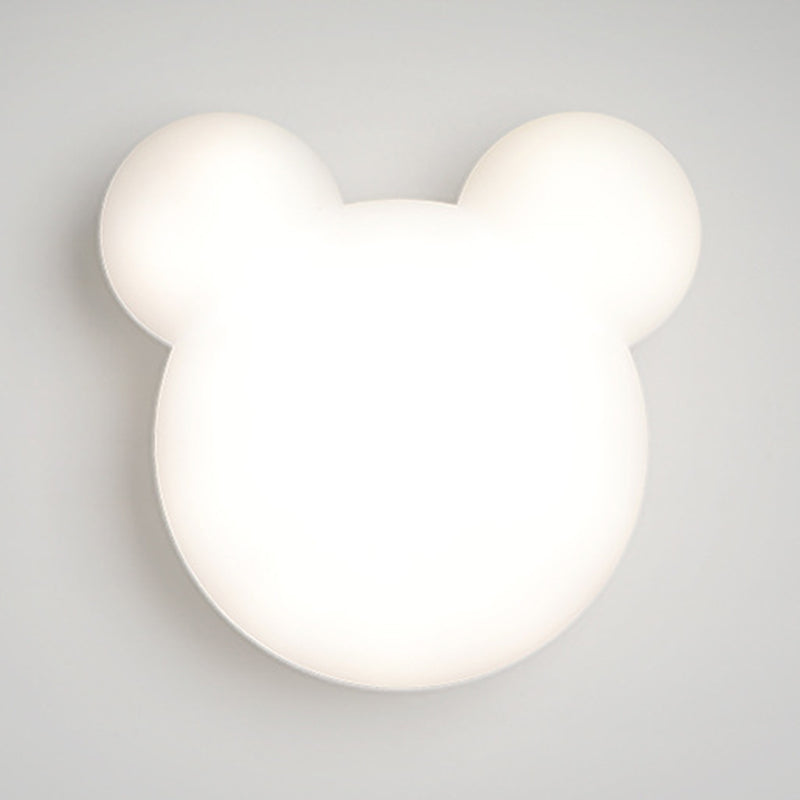 Modern Bear Shape Wall Light Sconces 1 Light Wall Lighting Fixtures for Dining Room