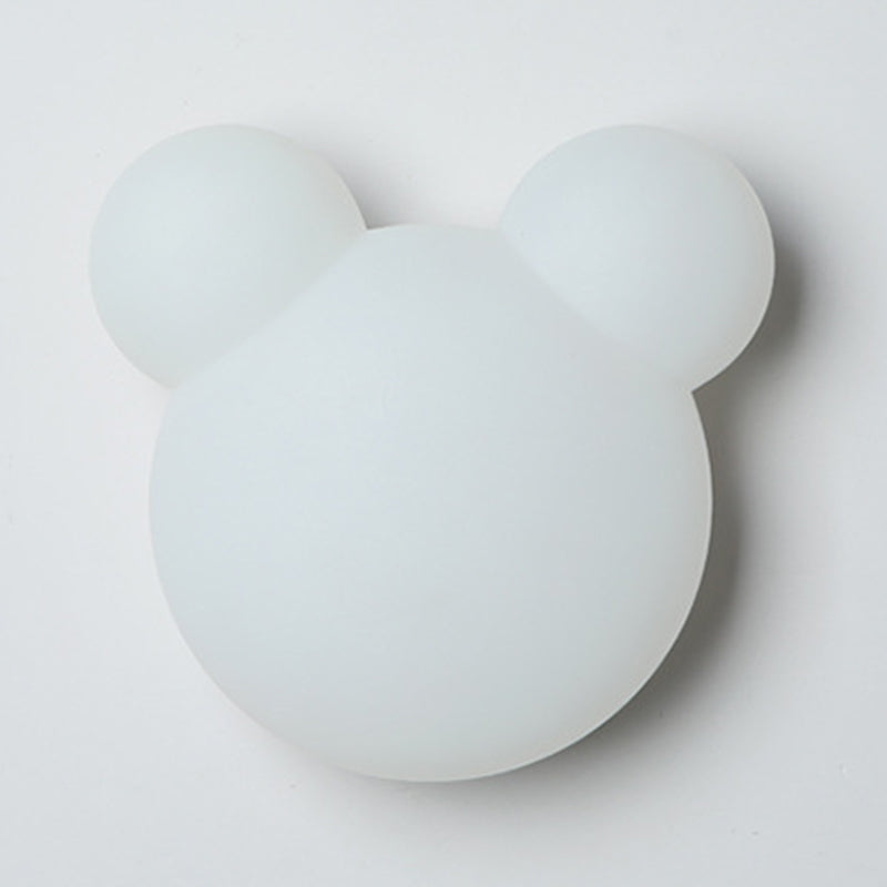 Modern Bear Shape Wall Light Sconces 1 Light Wall Lighting Fixtures for Dining Room