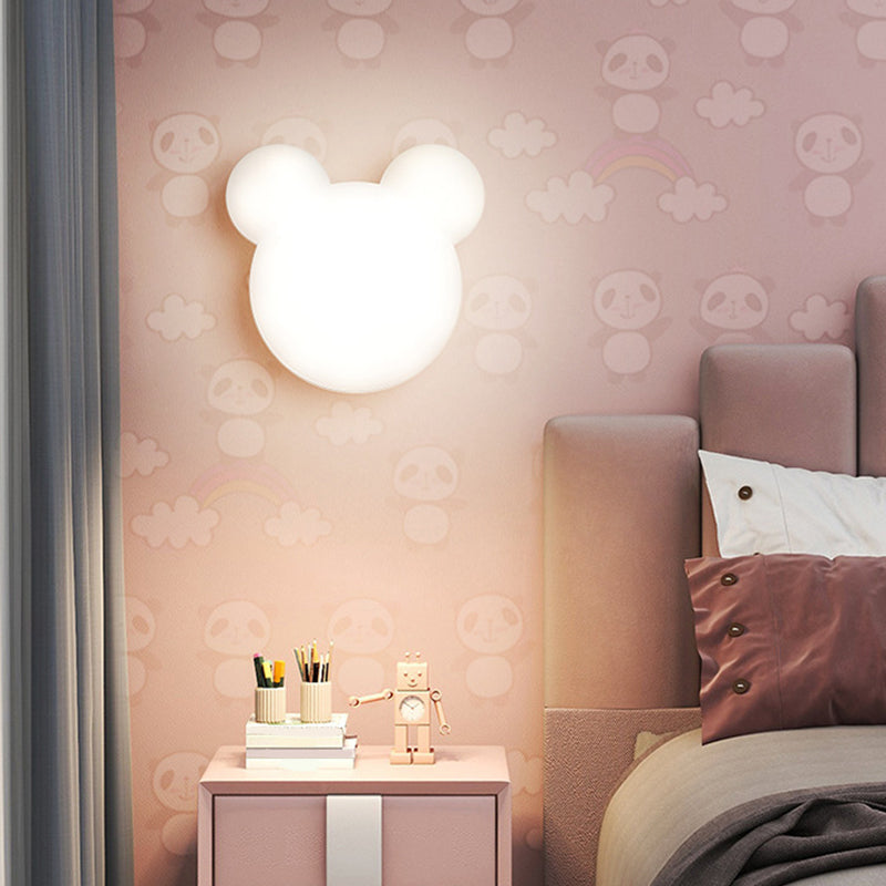 Modern Bear Shape Wall Light Sconces 1 Light Wall Lighting Fixtures for Dining Room
