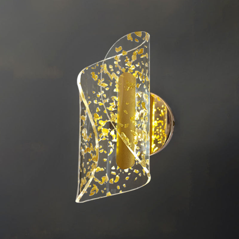 Unique Shape Wall Light Sconces 1 Light Wall Lighting Fixtures for Bedroom