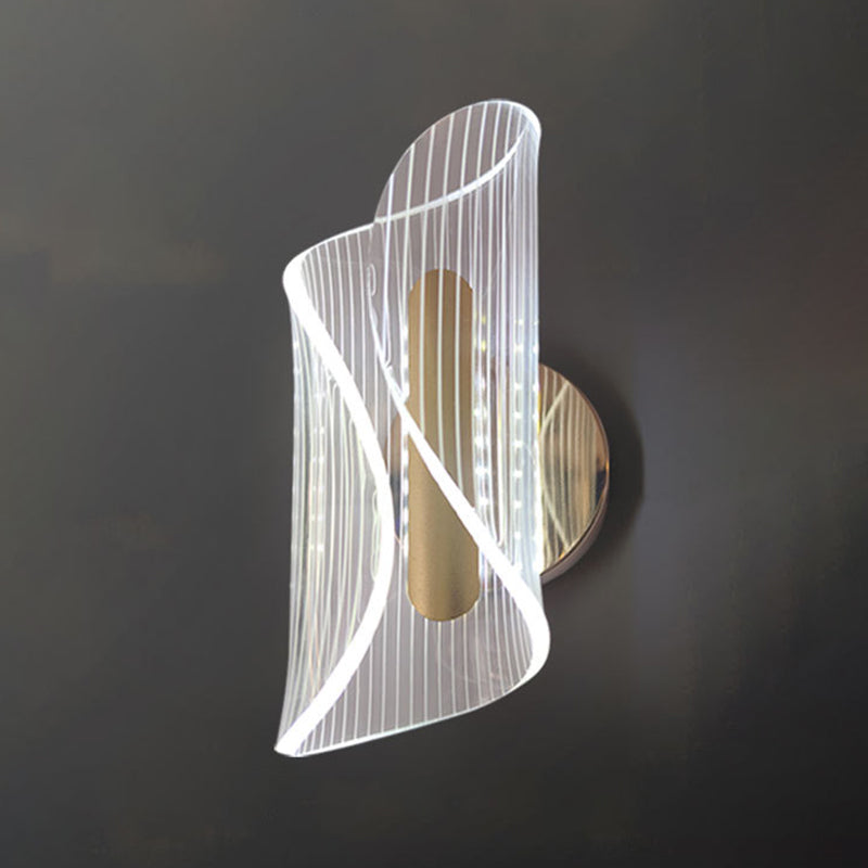 Unique Shape Wall Light Sconces 1 Light Wall Lighting Fixtures for Bedroom