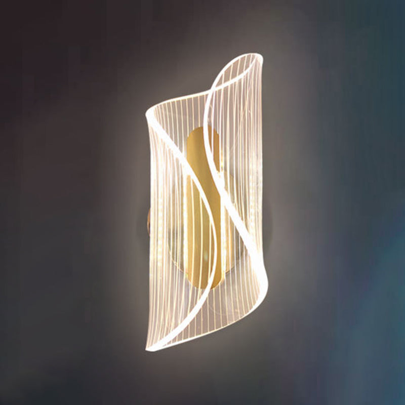 Unique Shape Wall Light Sconces 1 Light Wall Lighting Fixtures for Bedroom