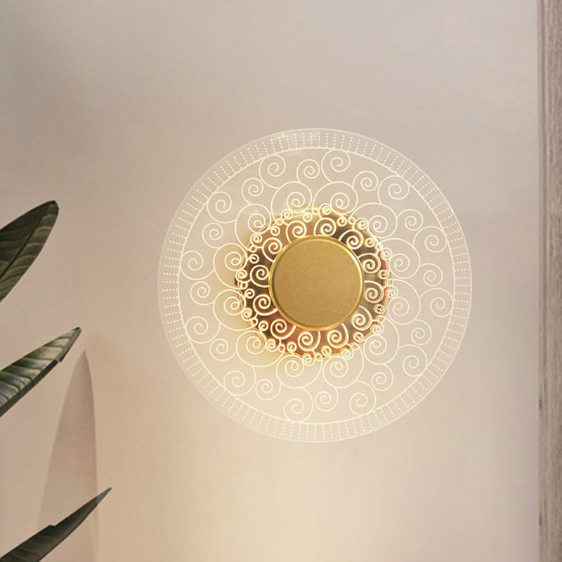 Modern Unique Shape Wall Light Sconces 1 Light Wall Lighting Fixtures for Bedroom