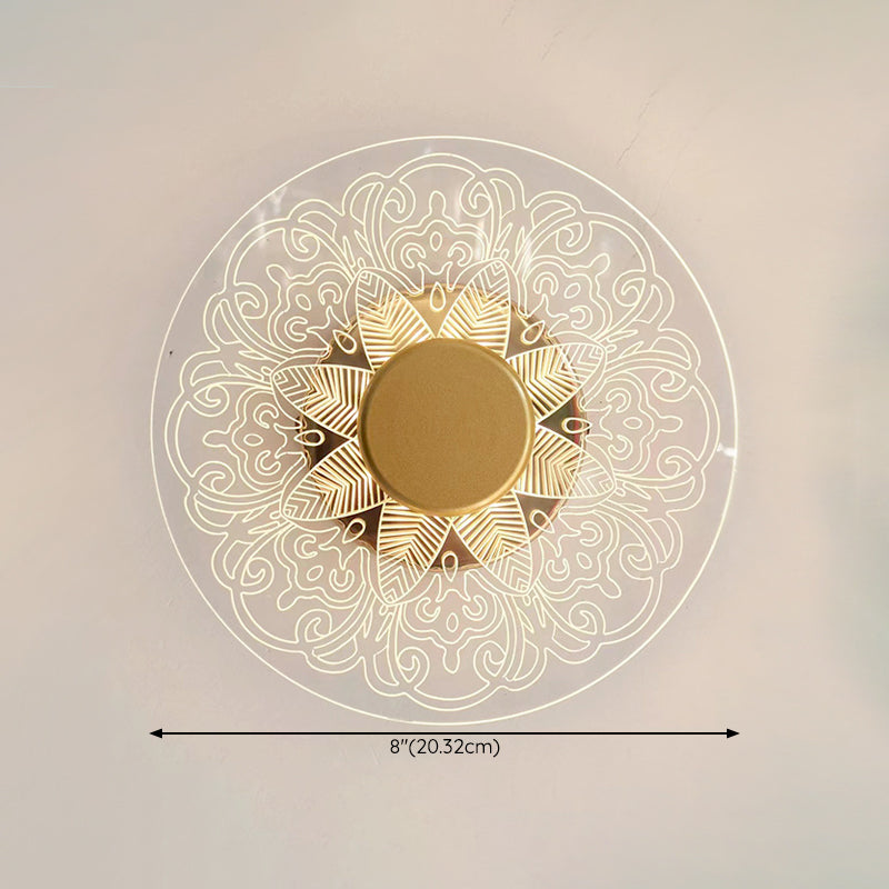 Modern Unique Shape Wall Light Sconces 1 Light Wall Lighting Fixtures for Bedroom