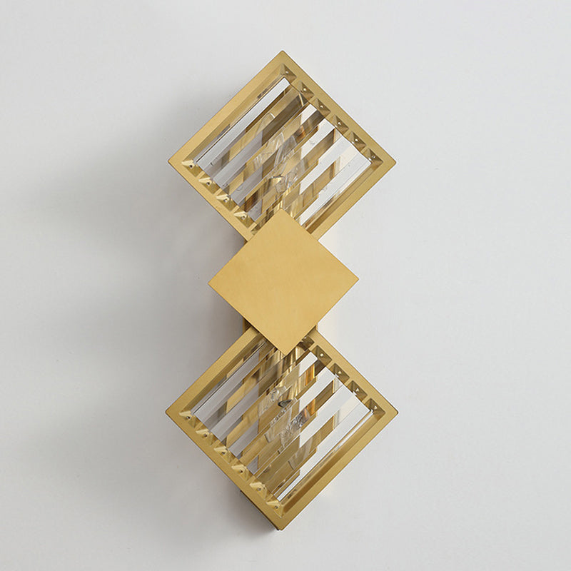 Unique Shape Wall Lighting Fixtures Modern 2 Lights Wall Light Sconces for Bedroom