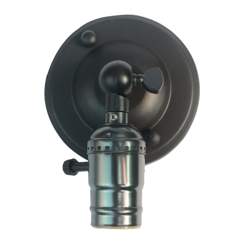 Contemporary Metal Wall Sconce Adjustable Linear Shape Wall Light for Living Room