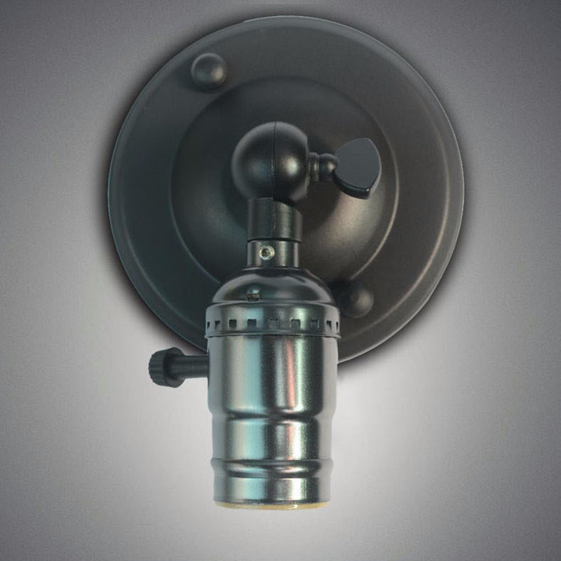 Contemporary Metal Wall Sconce Adjustable Linear Shape Wall Light for Living Room