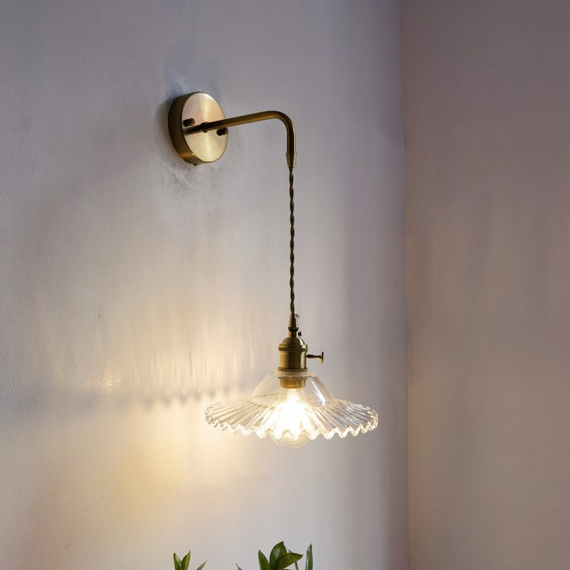 Postmodern Wall Light Sconce Colorful Glass Wall Light Fixture for Bedroom