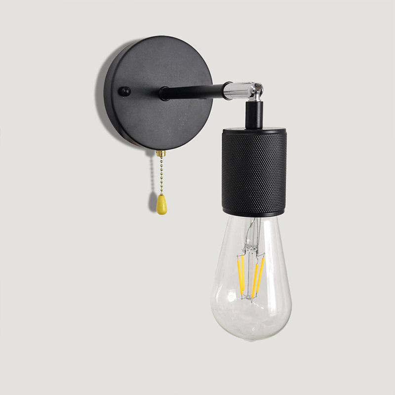 Contemporary Metal Wall Sconce Linear Shape Wall Light for Living Room