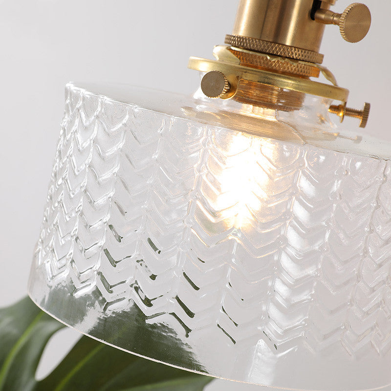 Modern Wall Light Sconce Colorful Glass Shade Wall Light Fixture for Bedroom