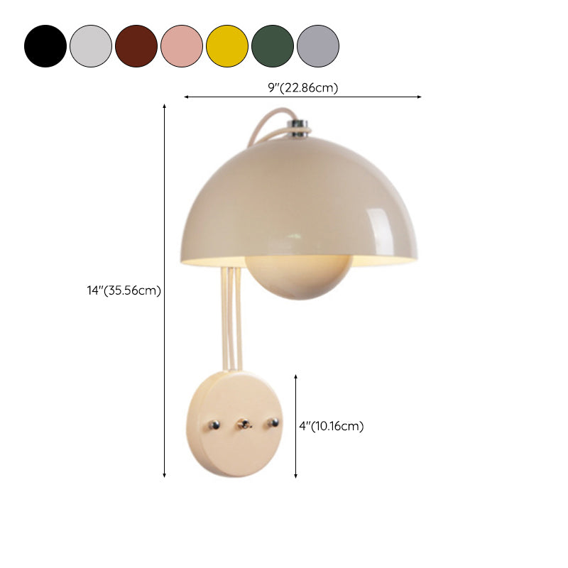 Modern Macaron Wall Light Sconce Creative Wall Light Fixture for Bedroom