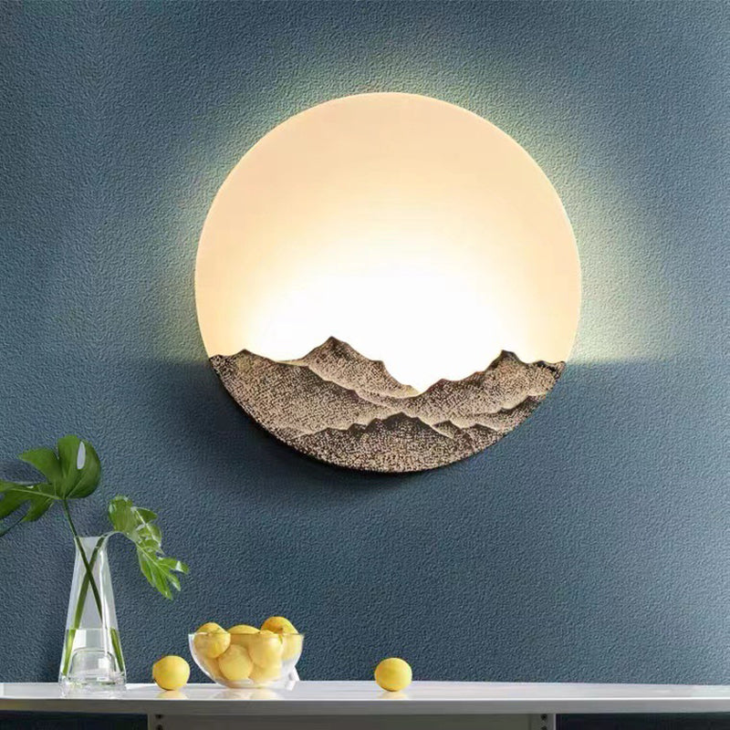Unique Shape Wall Sconce Lighting Modern Style 1 Light Wall Sconce