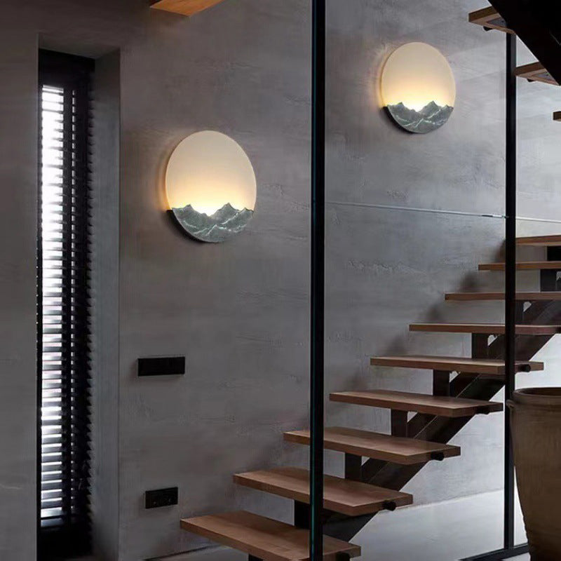 Unique Shape Wall Sconce Lighting Modern Style 1 Light Wall Sconce