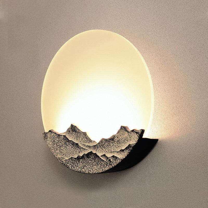 Unique Shape Wall Sconce Lighting Modern Style 1 Light Wall Sconce