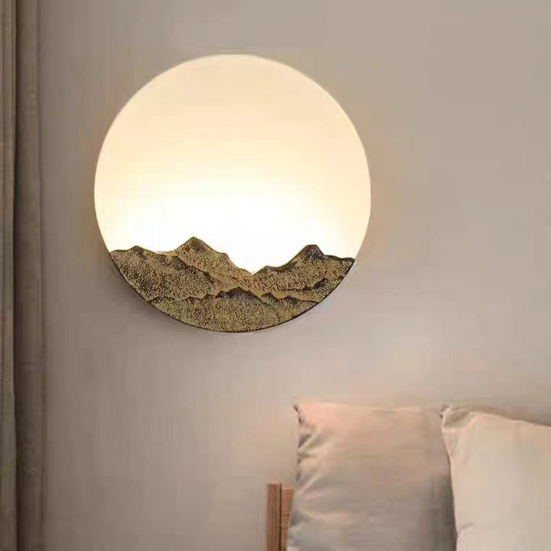 Unique Shape Wall Sconce Lighting Modern Style 1 Light Wall Sconce