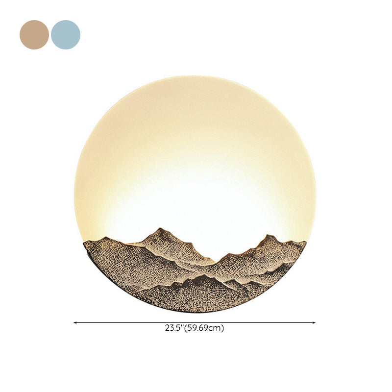 Unique Shape Wall Sconce Lighting Modern Style 1 Light Wall Sconce