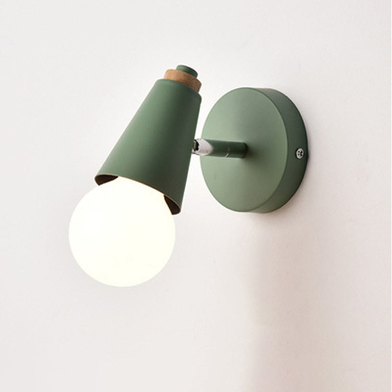 Contemporary Colorful Wall Light Sconce Creative Wall Light Fixture for Bedroom