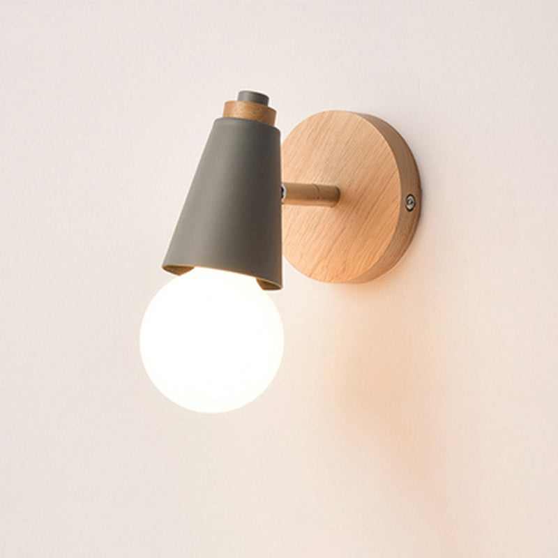 Contemporary Colorful Wall Light Sconce Creative Wall Light Fixture for Bedroom