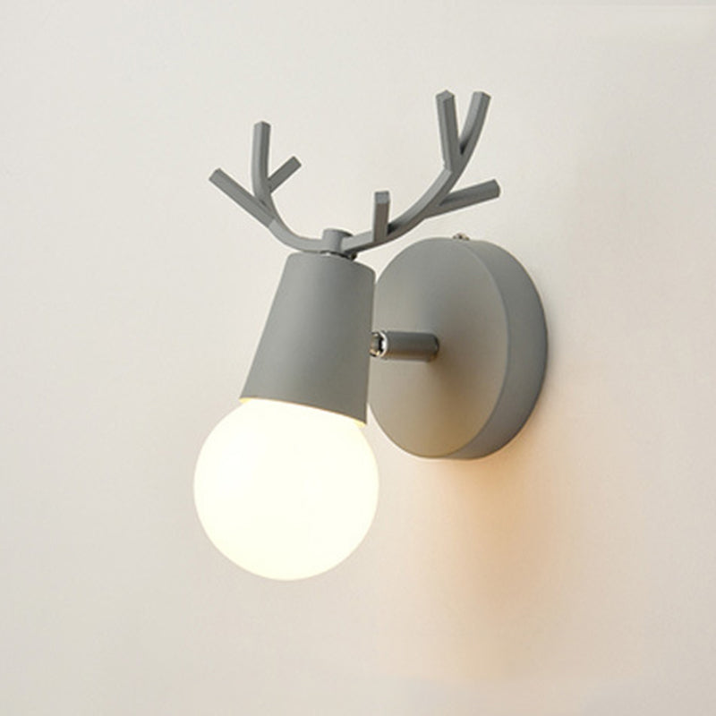 Contemporary Colorful Wall Light Sconce Creative Wall Light Fixture for Bedroom