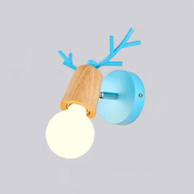 Contemporary Colorful Wall Light Sconce Creative Wall Light Fixture for Bedroom