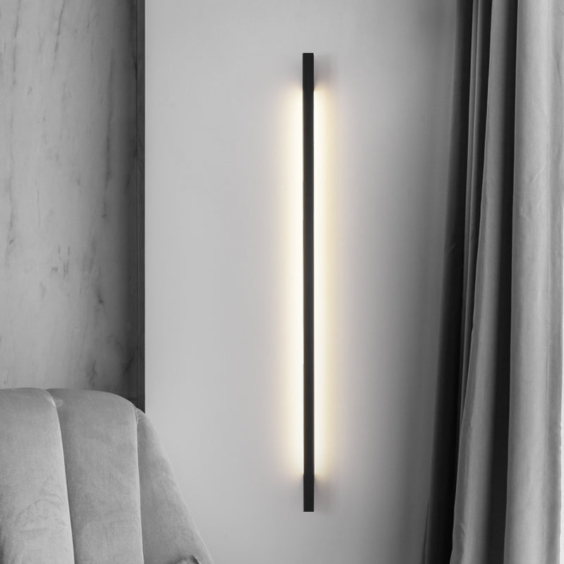 Modern Style Linear LED Wall Light Sconce with Acrylic Shade for Washroom