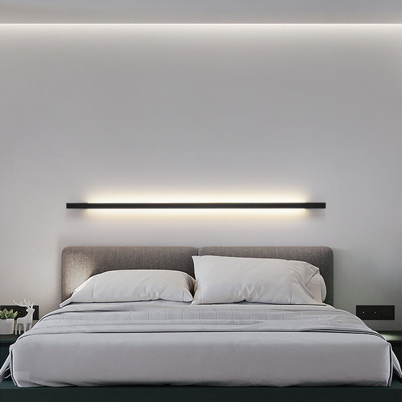 Modern Style Linear LED Wall Light Sconce with Acrylic Shade for Washroom