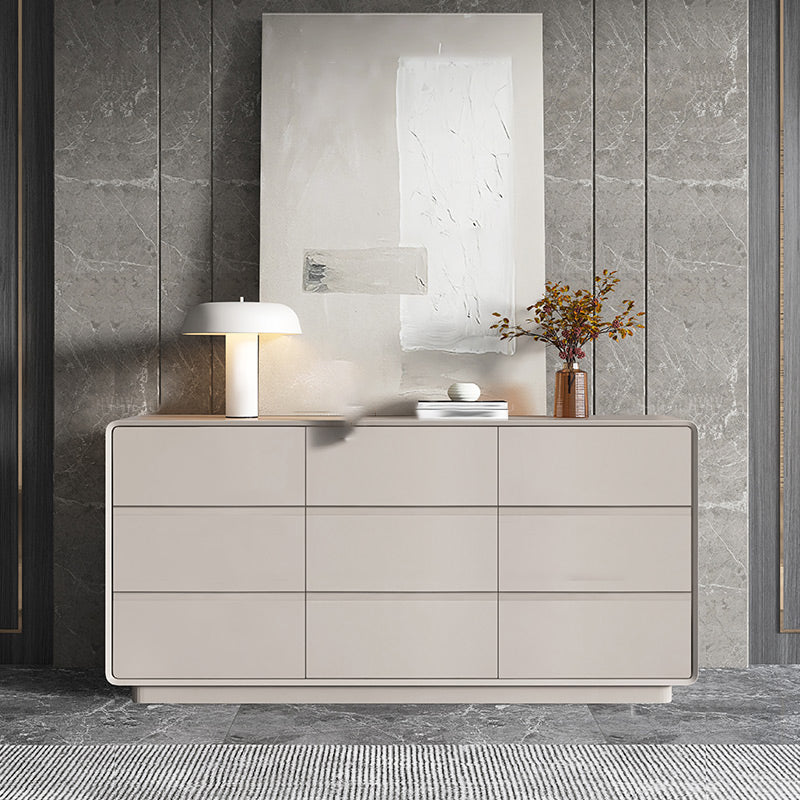 Modern Dresser Manufactured Wood Storage Chest Dresser with 5/6/8/9 Drawers