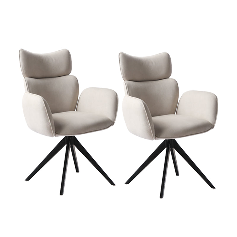 Armless Office Chair No Wheels Desk Chair for Living Room Home