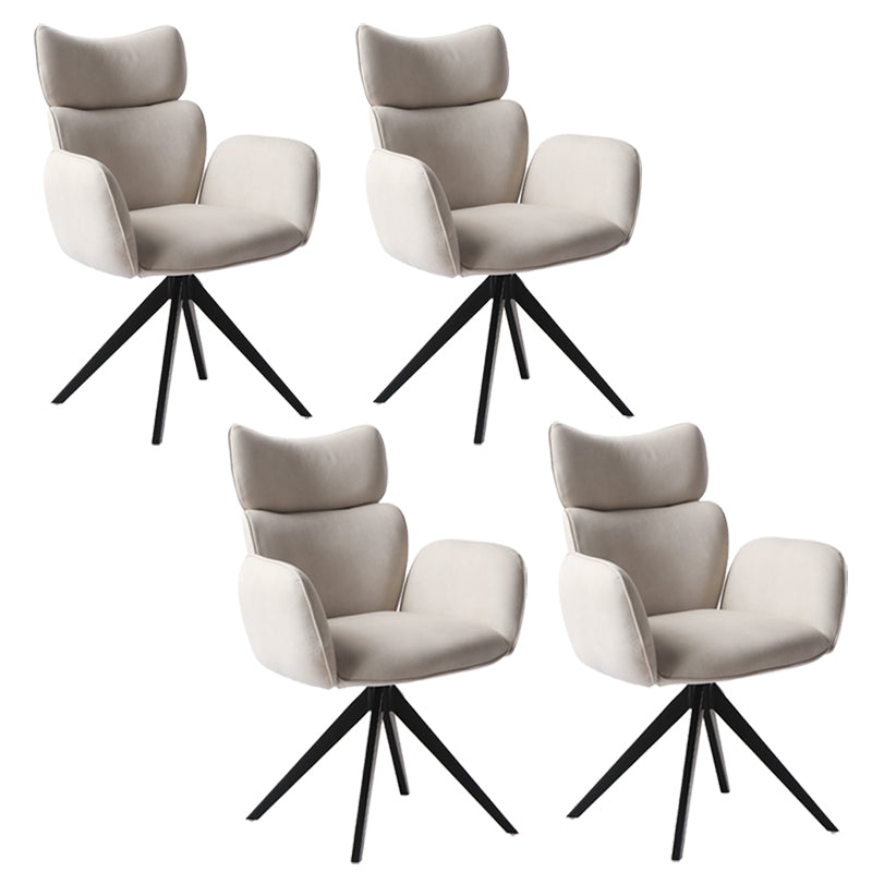 Armless Office Chair No Wheels Desk Chair for Living Room Home