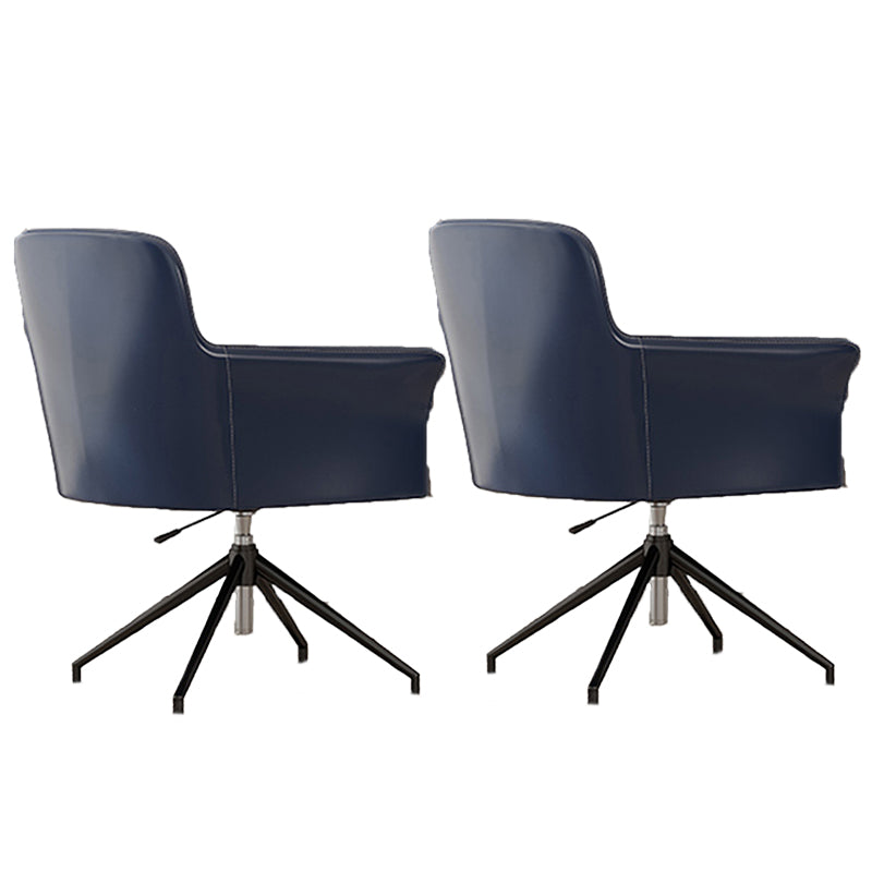 Mid Back Office Chair Contemporary Swivel Rolling Task Chair