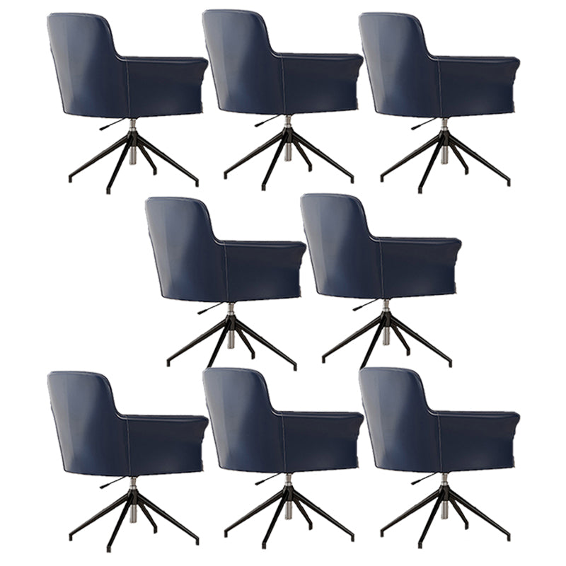 Mid Back Office Chair Contemporary Swivel Rolling Task Chair
