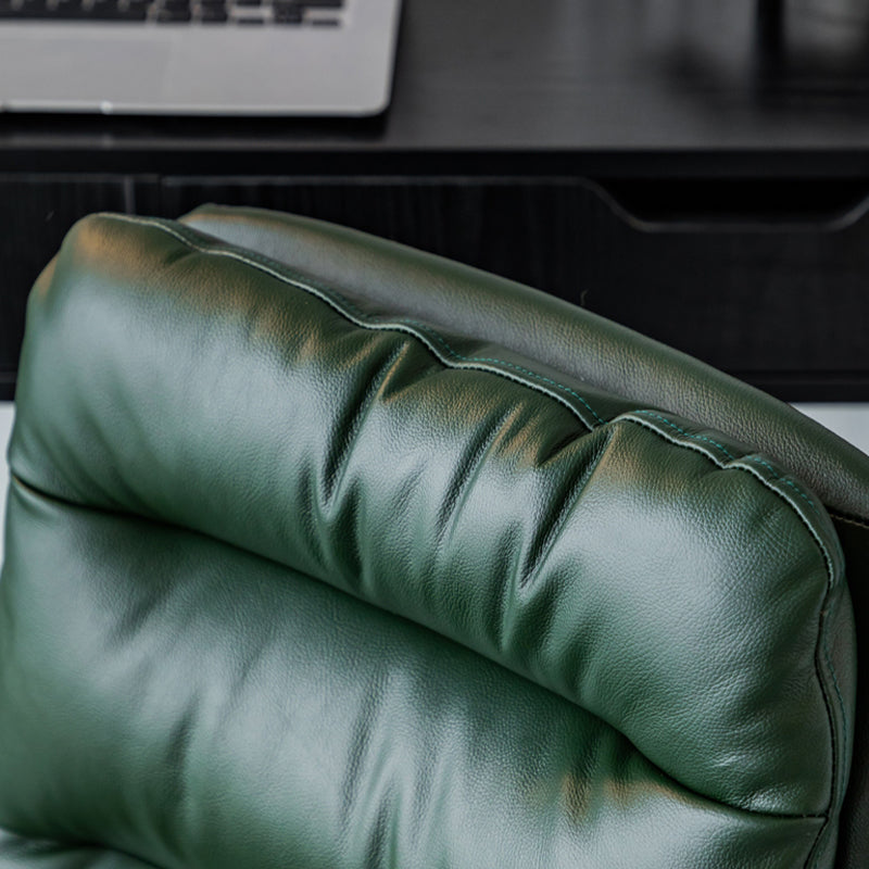 Armless Office Chair Conference Chair with Wheels for Living Room Home
