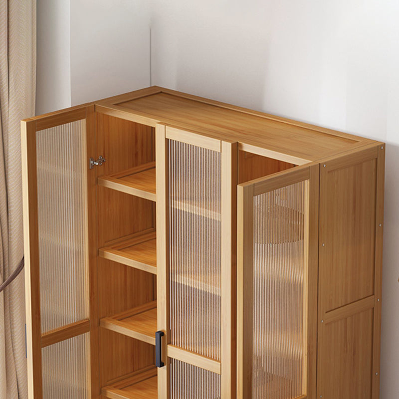 Vertical Engineered Wood Bookshelf Contemporary Closed Back Bookcase