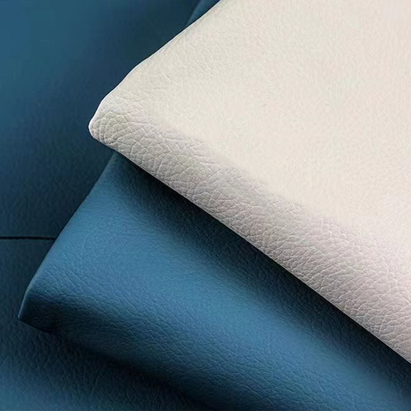 Modern Square Pouf Water Resistant Orange Pouf for Drawing Room