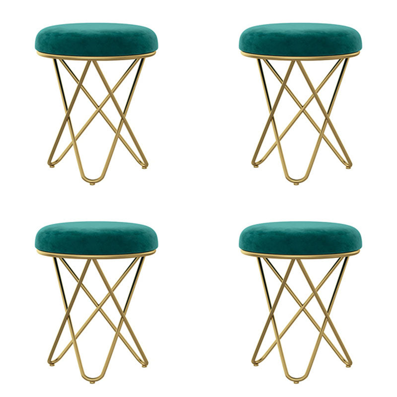 Modern Gold Standard Velvet Trea Resistant Standard for Living Room