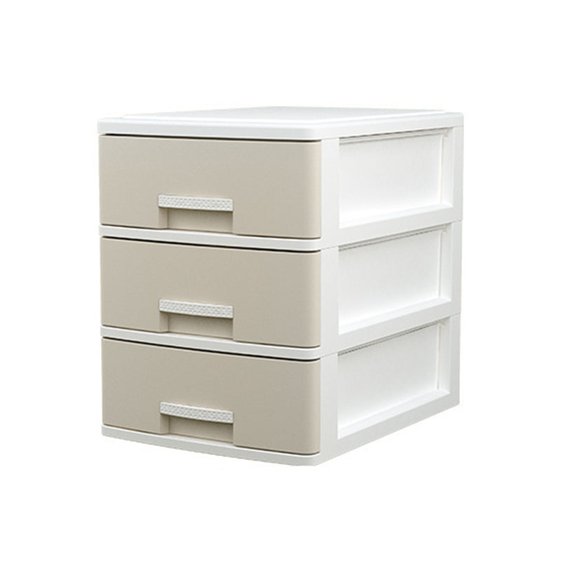 Lateral Plastic Filing Cabinet Contemporary Filing Cabinet with Drawers for Home Office