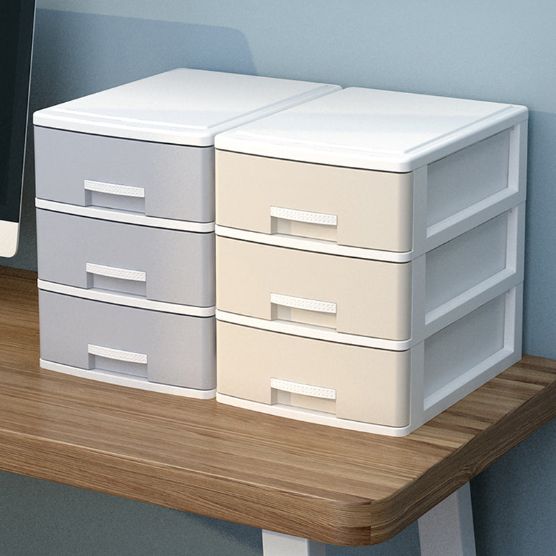 Lateral Plastic Filing Cabinet Contemporary Filing Cabinet with Drawers for Home Office