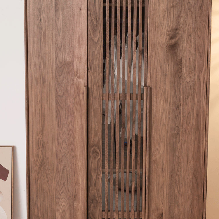 Hinged Modern Wardrobe Armoire Wooden Wardrobe Cabinet with Drawer