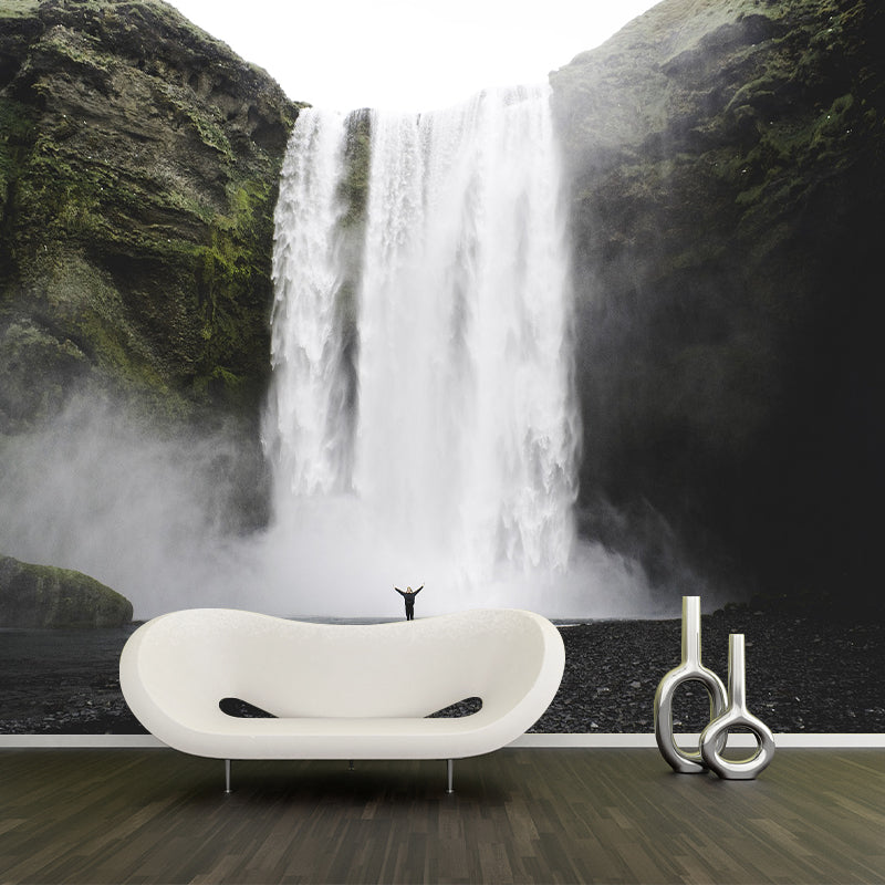 Photography Landscapes Pattern Mildew Wall Mural Horizontalt for Living Room