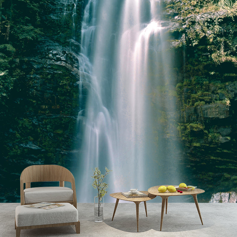 Landscapes Pattern Mildew Wall Mural Horizontalt for Living Room