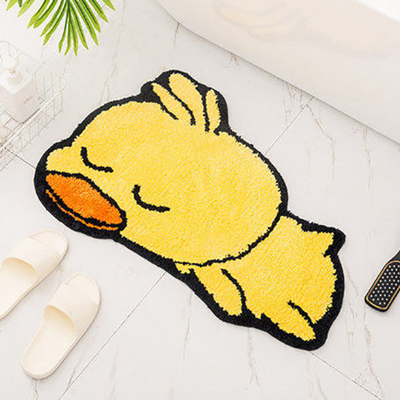 Novelty Animal Pattern Area Carpet Imitation Cashmere Modern Non-Slip Backing Indoor