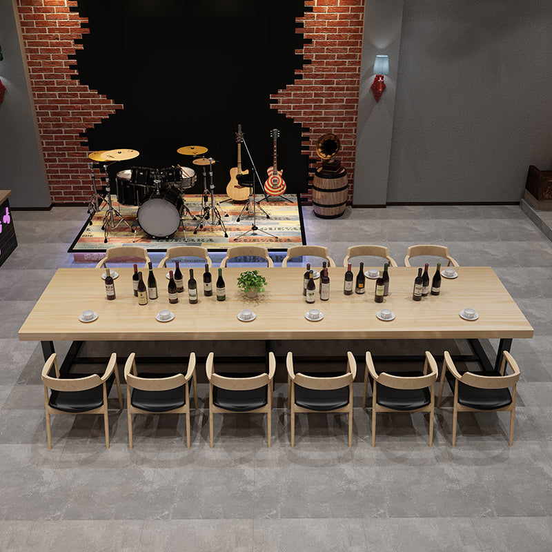 Contemporary Arm Dining Chairs Upholstered Dining Chairs with Wood Base