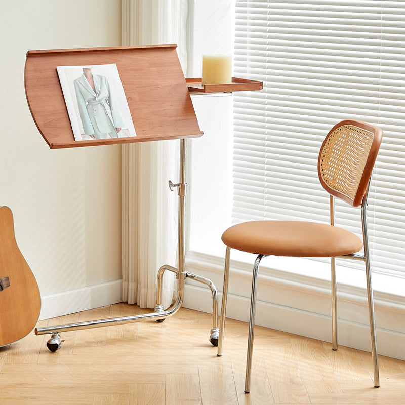Adjustable Coffee Cocktail Table for Living Room with Wheels