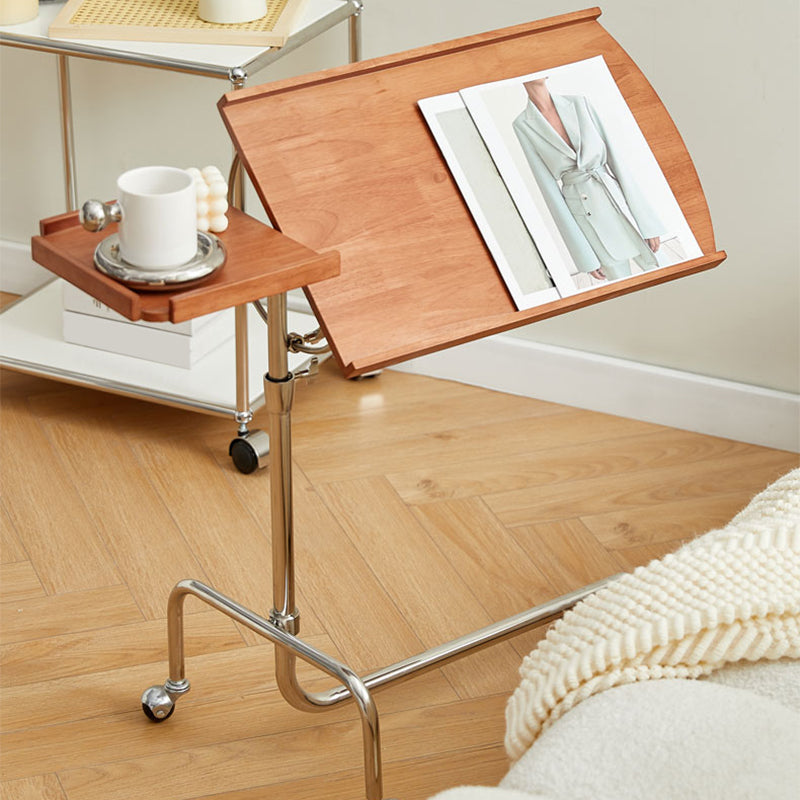 Adjustable Coffee Cocktail Table for Living Room with Wheels