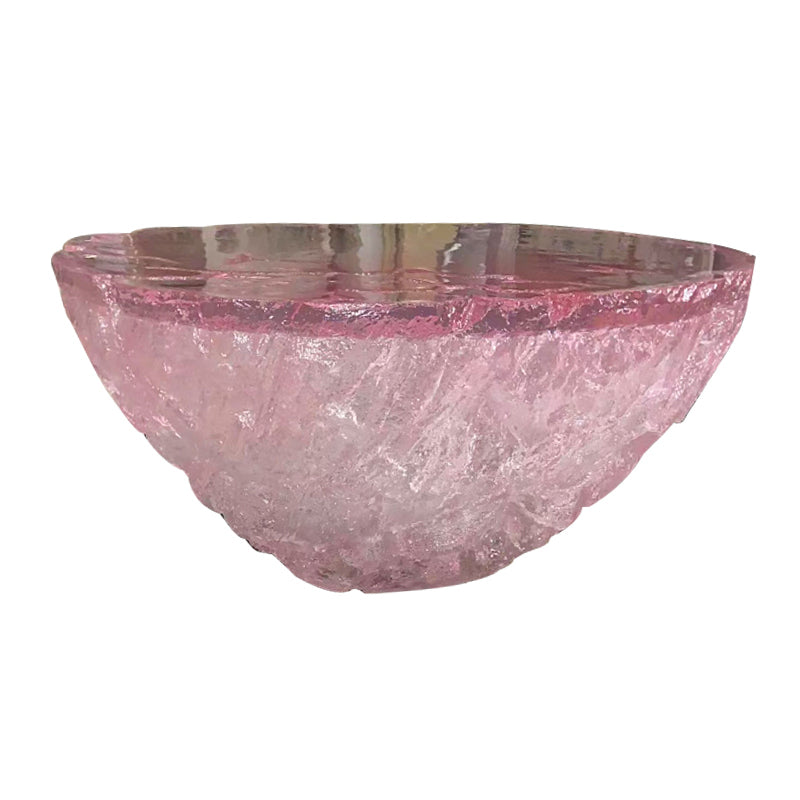 Resin Coffee or End Table Contemporary Round Top with Solid Base