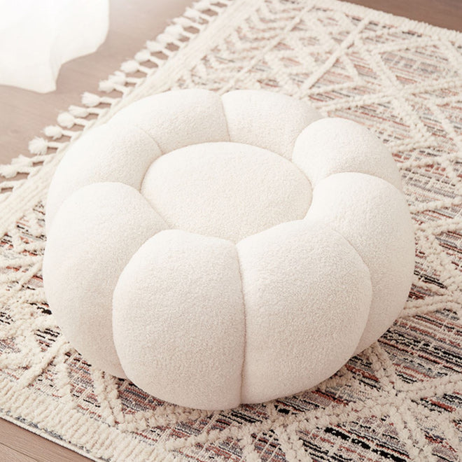 Contemporary Papasan Chair with Sewn Pillow Back and Solid Wood Frame
