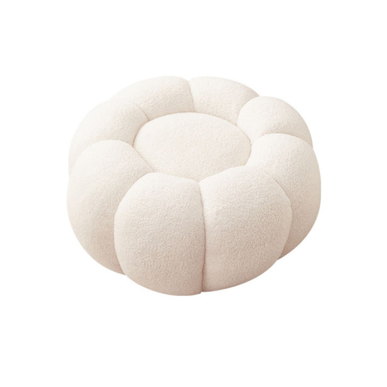 Contemporary Papasan Chair with Sewn Pillow Back and Solid Wood Frame